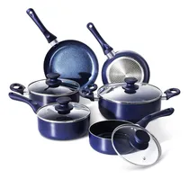 Comprar Juego De Ollas Y Sartenes Clockitchen Aluminio Con Ceramico
