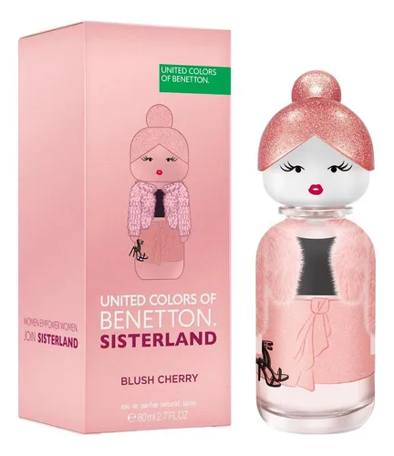 Perfume Mujer Benetton Sisteland Blush Cherry Edp 80ml