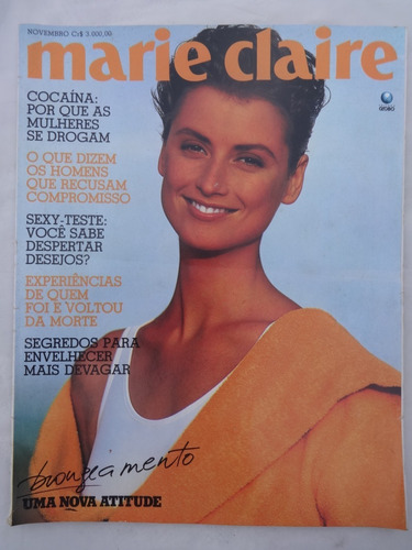 Revista Marie Claire Nº 8 - 24 Horas Com Xuxa Meneghel 1991