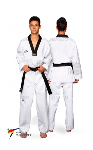 Dobok Daedo Clasico Tela Acanalada Taekwondo Envió Gratis