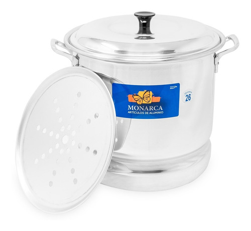 Vaporera De Aluminio No. 26 Capacidad De 13 Litros