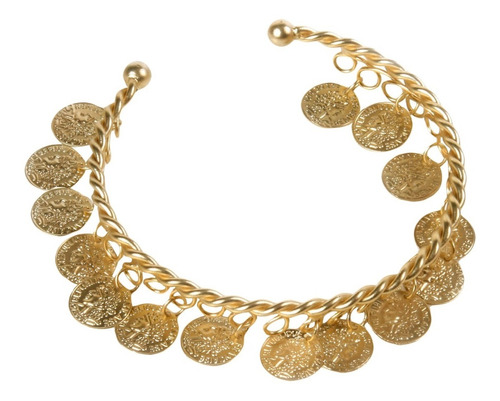 Pulsera Brazalete Árabe Monedas Odalisca Romano Espartana