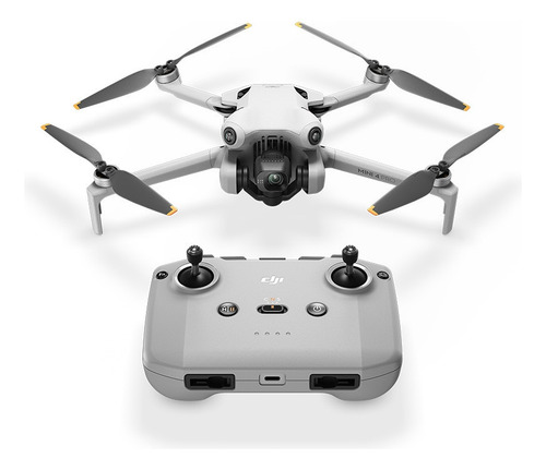 Drone Dji Mini 4 Pro Rc-n2 (sem Tela) 1b + Cartão 128gb Cinza