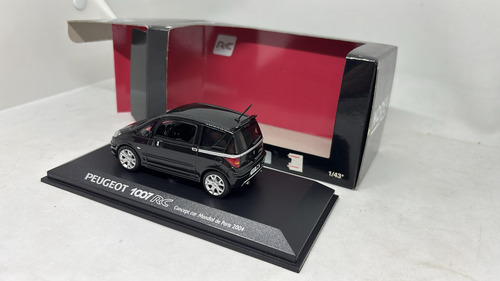 Peugeot 1007 Rc Escala 1/43 Norev Negro (Usado)