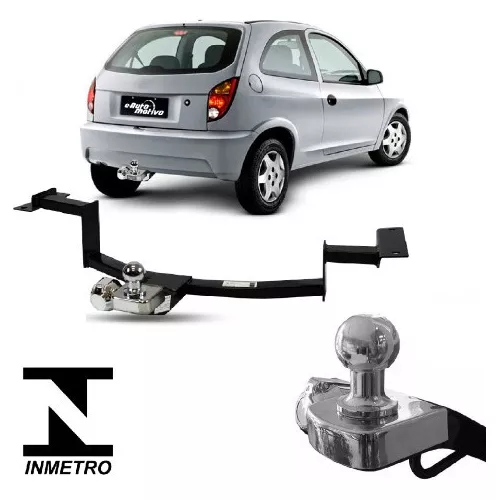 Promoção Engate Reboque Rabicho Corsa Sedan Joy 2004 À 2008 500kg