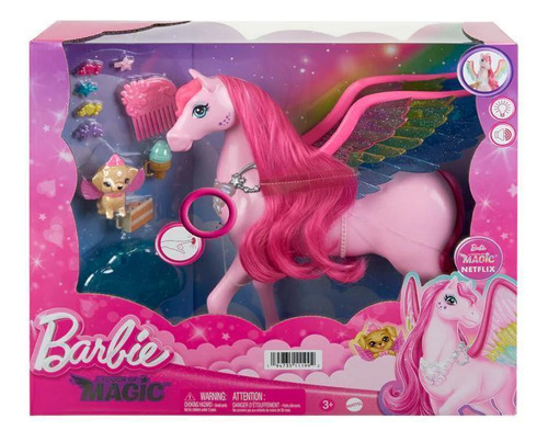 Barbie Um Toque De Magia De Pégaso Rosa - Mattel Hlc40