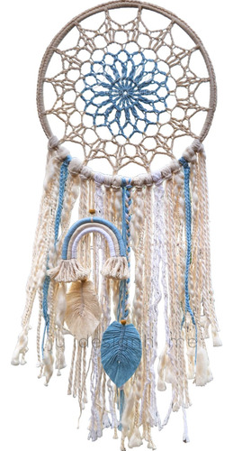 Atrapasueños Decorativos 25cm Colgante Bebe Tejido Crochet 
