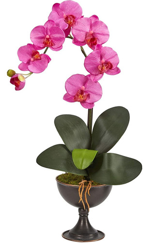 22 Pulgadas Arreglo Artificial De Orquídea Phalaenopsi...