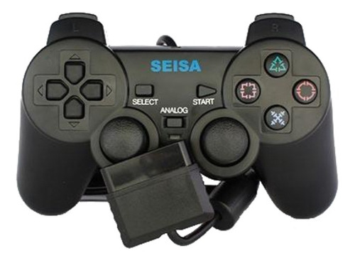 Joystick Seisa SJ-802 PS2 negro