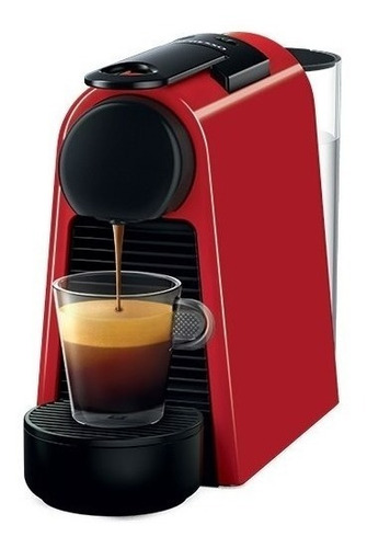 Cafeteira Nespresso Essenza Mini D30 automática vermelha para cápsulas monodose 220V - 240V