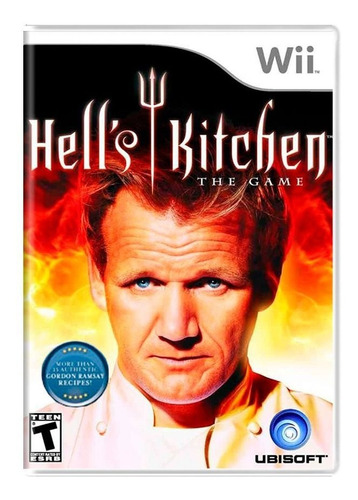 Jogo Hells Kitchen The Game Nintendo Wii Midia Fisica