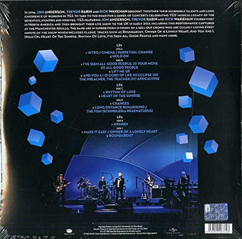 Lp Vinil Yes Live At The Apollo Triplo - Pronta Entrega -