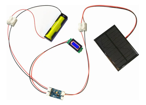 Mini Sistema Carga Celda Solar Proyecto Robótico Arduino