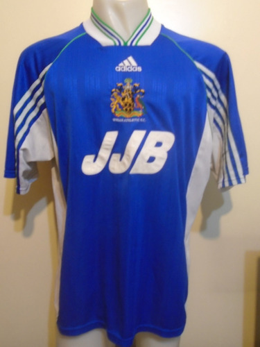 Camiseta Wigan Athletic Inglaterra adidas 1998 1999 2000 Xl