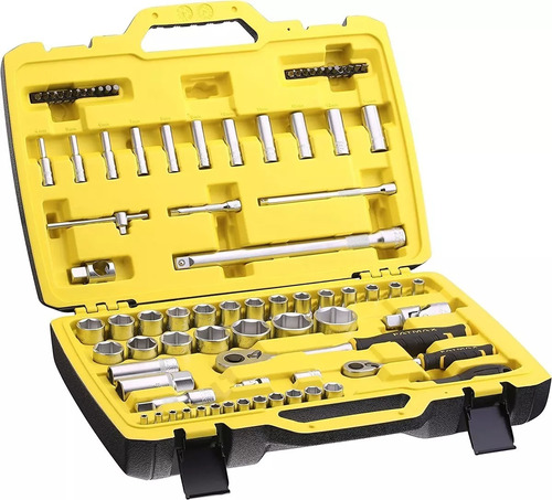 Set Tubos Y Puntas Herramientas Stanley Fatmax 81 Piezas