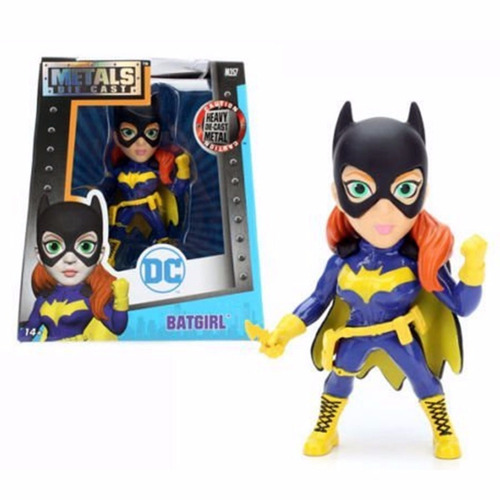 Figura Batgirl Dc Metals Die Cast Jada Escala 1:32 Original 