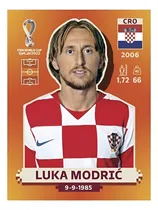 Comprar Figurita Mundial Qatar 2022 Panini - #cro12 Luka Modric
