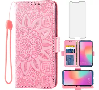 Asuwish Funda Para Teléfono Huawei Honor View Con Protector