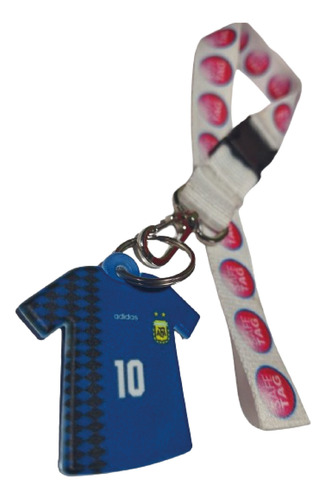 Llaveros Cintas Colgantes Lanyards Personalizadas X10