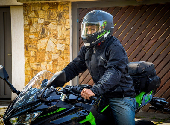 jaqueta motociclista com forro removivel