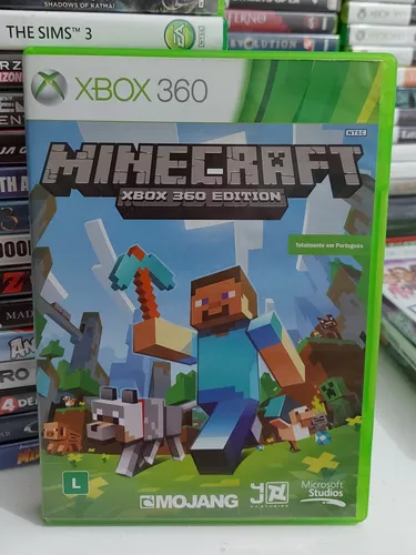 Jogo Minecraft Xbox 360 Edition Original - Seminovo - Videogames