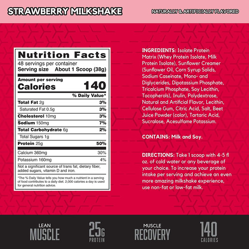 Proteina Bsn Syntha 6 Isolate 4 Libras Sabor Fresa