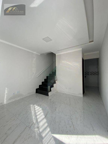 Imagem 3 de 9 de Sobrado Com 2 Dormitórios À Venda, 57 M² Por R$ 245.000,00 - Aviação - Praia Grande/sp - So0225