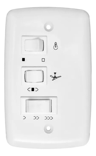 Chave P/ Ventilador Teto 3 Velocidades 127v C/ Capacitor