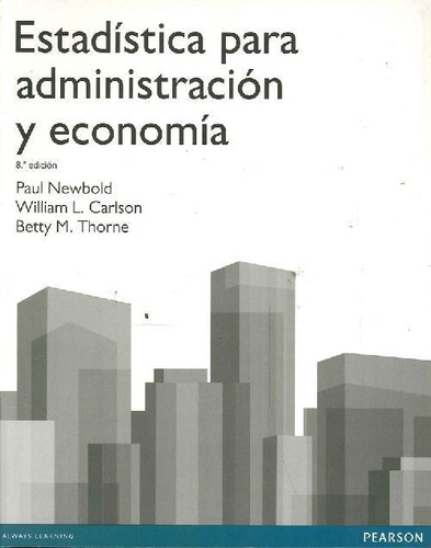 Libro Estadística Para Administración Y Economía De Paul New