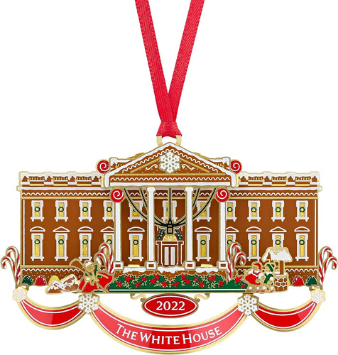 Oficial De Adornos De Navidad De La Casa Blanca 2022