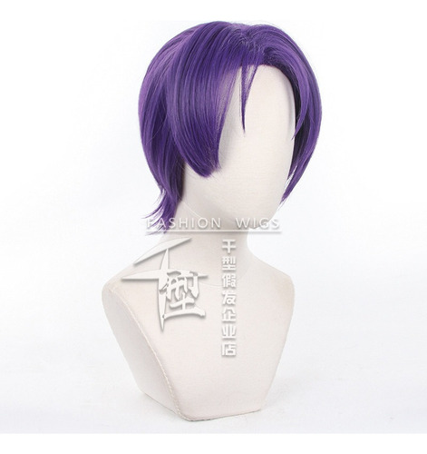 / Blue Lock Mikage Reo Cosplay Peluca Corto Pelo 32cm