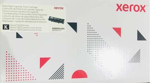 Toner Xerox Negro 006r04404 Para B225 B230 B235 Original