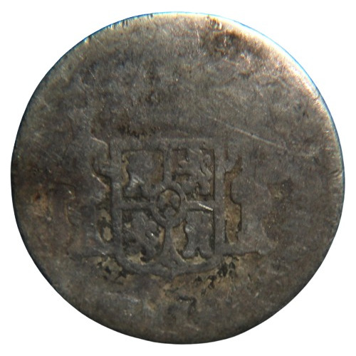 Moneda 1/2 Real 1810 Fernando Vii De Entierro Miahuatlan