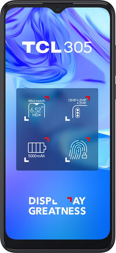 Celular Tcl 305 Octa-core 64gb 2gb Ram Color Gris Atlantic Blue