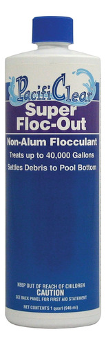 Pacifi Clear F071001012pc 1 Quart Super Floc-out