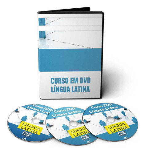 Curso De Língua Latina Latim Em 03 Dvds Videoaula