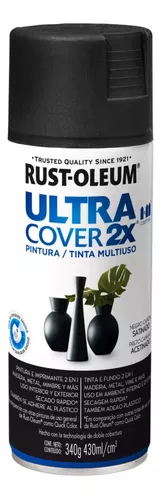Pintura Aerosol Ultra Cover Rust Oleum Blanco Mate