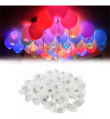 - Globos Led Luces Lámpara De Bola Mini Flash Lámparas