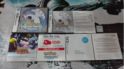 Pokemon Soul Silver Version Completo Nintendo Ds