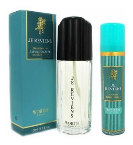 Perfume Worth Je Reviens 100ml + Body Spray 75ml Dama