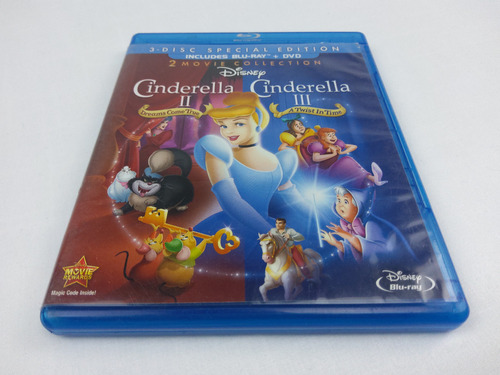 Blu-ray - Cinderella 2 & 3 Dreams Come True/a Twist In Time 