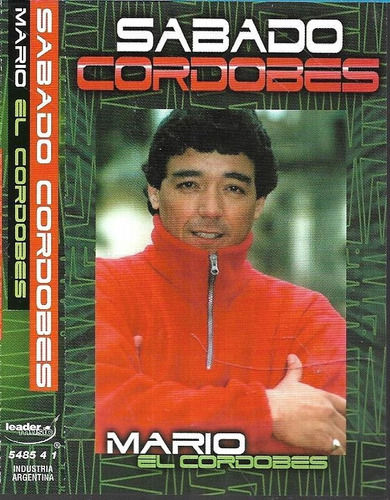 Mario El Cordobes Album Sabado Cordobes Sello Leader Casette