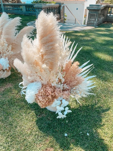 Vara De Pampa Grass X5u - Mimbreria Lascala Beige