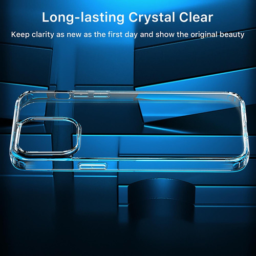 . Funda Mybat Gummy Para iPhone 14 Pro Max - Transparente