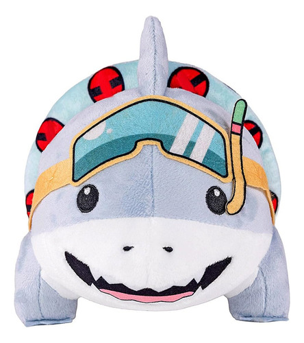 2 Uds-lindo Muñeco De Tiburón De Peluche Jeff The Land Shark