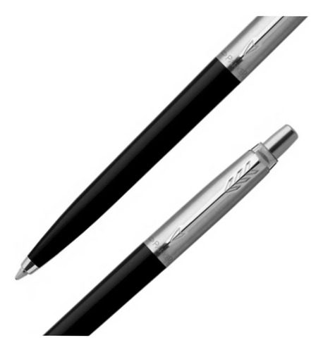 Lapicera Bolígrafo Parker Jotter Negra Tinta Negra