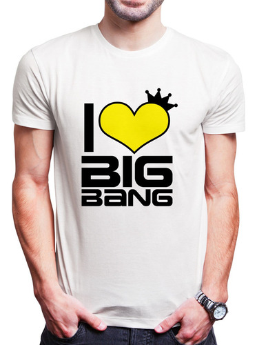 Polo Varon I Love Big Bang (d0830 Boleto.store)