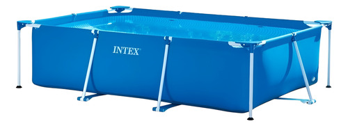 Piscina Armable Rectangular Intex 300*00*75cm,juego Patio