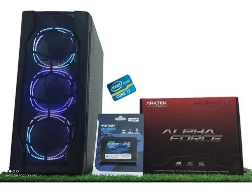 Imagen 2 de 2 de Computadora Core I7 3770 / 8gb / Ssd 240gb. Case Gamer.