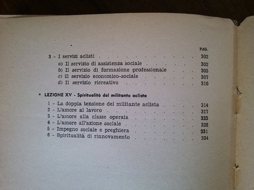 Imagen 4 de 4 de Il Libro Del Militante Aclista - Edizioni Acli